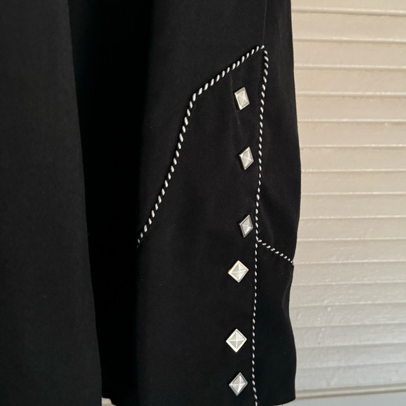 Scully Black Classic Western Shirt Men’s XXL P-726 - Picture 3 of 7